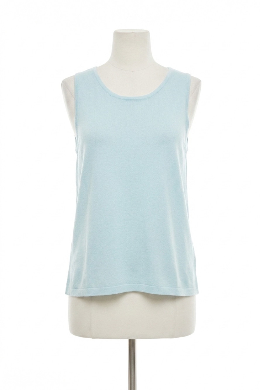 NEW FRENCH KYSS round neck tank in mist
